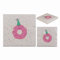 Donut prty, servtky papierov 33x33 cm, 20 ks
