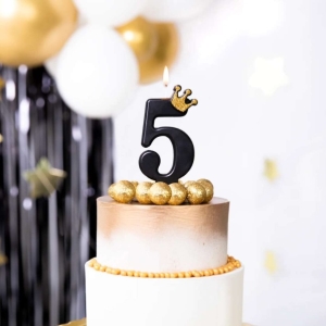 Narozeninová dortová svíčka číslice 5