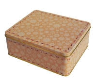Dza plechov Snehov vloky 24 x 11 cm