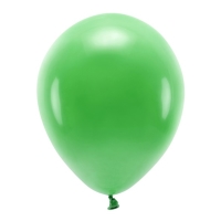 Eco Balnky 30cm pastelov, zelen trva (1 bal. / 10 ks)
