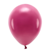 Eco balnky 26 cm pastelov, bordo (1 bal./10 ks)