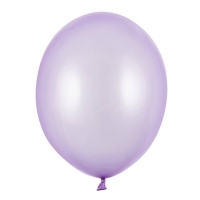 Eco balnky 30 cm metalick, svtle fialov (1 bal. / 100 ks.)