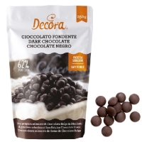 Extra tmavá čokoláda v kôstkach 62 % 250 g