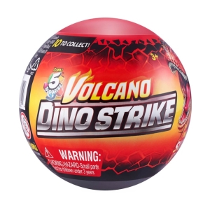 Figurka dinosaura Volcano v kouli