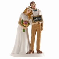 Figrka na tortu Svadobn pr Forever 16 cm