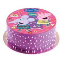 Fondnov list na tortu Peppa Pig 20 cm