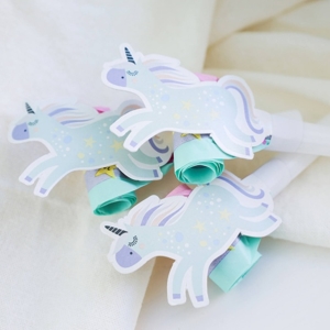 Frkaky Jednoroec a duha 24cm 6ks