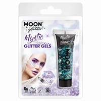 GEL na obliej glitrov Mystic Atlantis tyrkysov