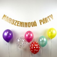 GIRLANDA Narozeninová party 150 cm