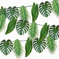 GIRLANDA Palmové listy zelené 1,5m