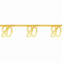 GIRLANDA "80"  zlat 2,5m