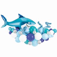 Girlanda balóniková Žralok 150x95 cm