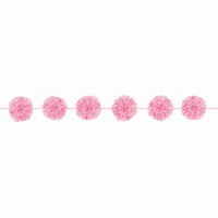 Girlanda pompom ruov 365 cm, 2 ks