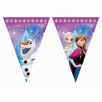 Girlanda vlajková Frozen 1 ks