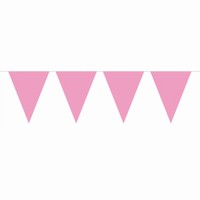 Girlanda vlajočková svetlo ružová 3 m