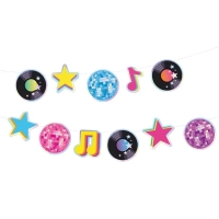 Girlanda Retro Disco 150 cm