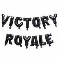 Girlanda balóniková fóliová "Victory Royale" 4 m