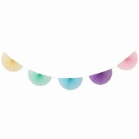 GIRLANDA farebn rozetov 3m
