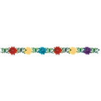 Girlanda papierov Kvety 20 x 400 cm