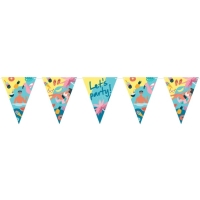Girlanda vlajočková Summer Let´s Party pláž 270 cm