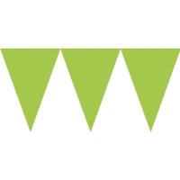 Girlanda vlajočková zelená 457 x 17,7 cm