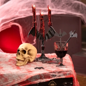 Svky Halloweensk ern s krv 2 ks