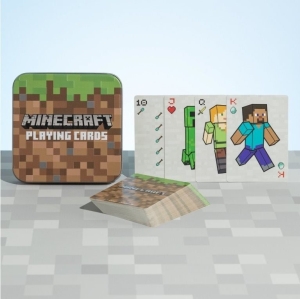 Hrac karty Minecraft