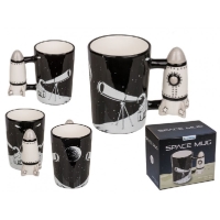 Hrnek Astronaut s raketou 1 ks
