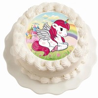 Jedl papier na tortu Unicorn 20 cm