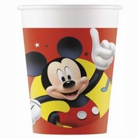 Kelímky Eko papierové - Mickey Mouse 200 ml, 8 ks