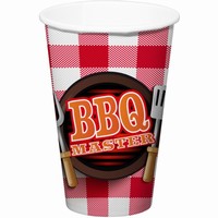 TGLIKY papierov BBQ Prty erven 700ml 8ks