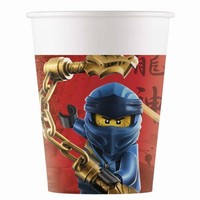 Tgliky papierov Lego Ninjago 200 ml 8 ks