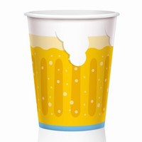 Kelmky papierov Na pivo 450 ml, 6 ks