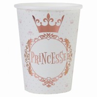 KELMKY papierov Princesse Rose zlat 270ml 10ks