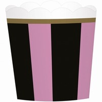 KOKY na cupcakes De v Pari ruovo-ierne 24ks