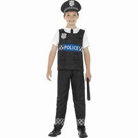 KOSTM detsk Policajt ierny