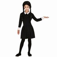 KOSTÝM detský Halloween Wednesday Addams veľ.5-6 rokov