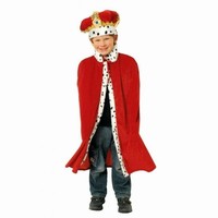 KOSTÝM detský Kráľovský plášť 80cm