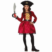 Kostým detský Pirátka v šatách 3-4 roky (veľ. 98-104 cm)