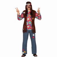 Kostým pre dospelých Hippie veľ. 48-50