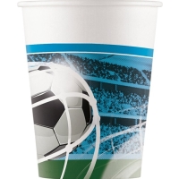 Tgliky papierov Futbal 200 ml 8 ks