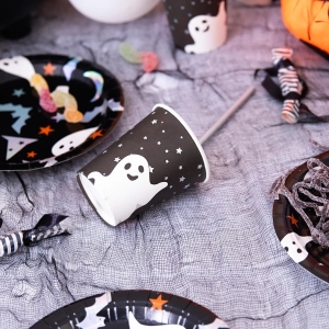 Kelmky paprov halloweensk duch 220ml 6 ks