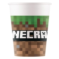 Tgliky papierov Minecraft 200 ml 8 ks