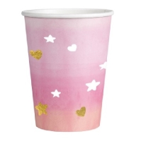 Tgliky papierov Oh baby girl 8 ks 250 ml