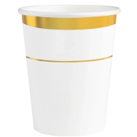 Kelmky paprov bl se zlatm proukem 270 ml 6 ks