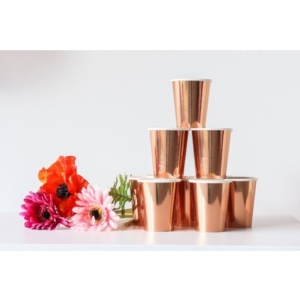 Kelmky paprov metalick Rose gold 250 ml 8 ks