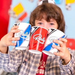 Kel�mky pap�rov� z�vodn� auta 270 ml 6 ks