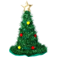 Klobúk Vianočný stromček