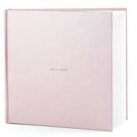 Kniha hostí perleťovo ružová 20,5x20,5 cm