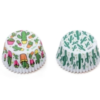 Koky na cupcakes Kaktus 36 ks